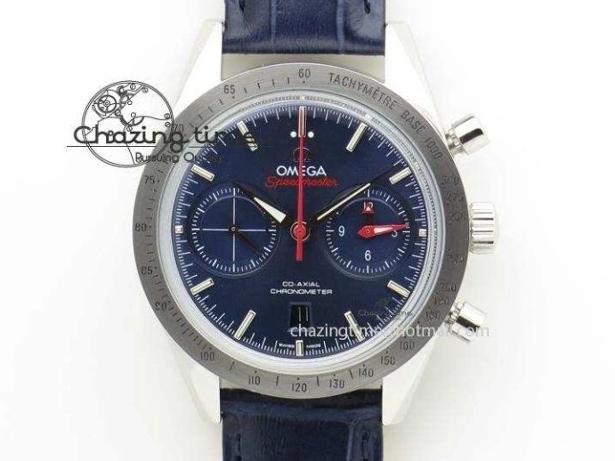 0523 Elegant Seamaster 300 Heritage SS VSF 1:1 Best Edition Blue Dial on SS Bracelet A 7701